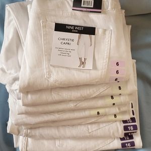 Nine West Chrystie Capri pants